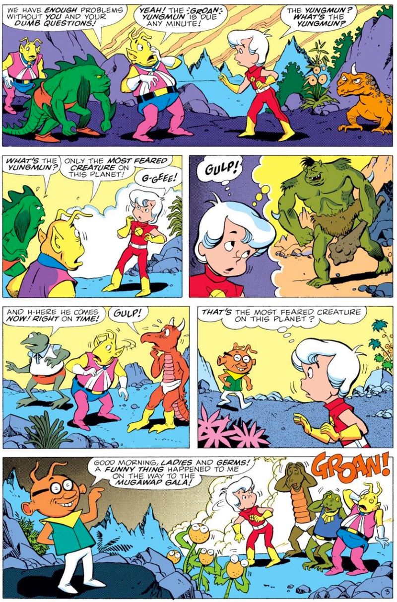 Illustration for article titled Marvel Brought Back One of Its Most Embarrassing Kids Characters in a Really Funny Way